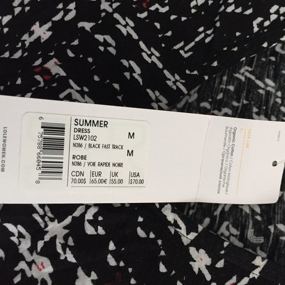 Lole Cotton T shirt Dress NEW - Picture 3 of 4